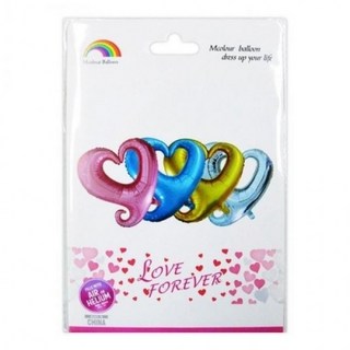 파티풍선 용품 호일풍선 하트76cm 랜덤, 1개, 기본1, 상세페이지 참조, 1개