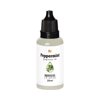 페퍼민트 프래그런스 오일 원액, 1개, 20ml, 페퍼민트_13600