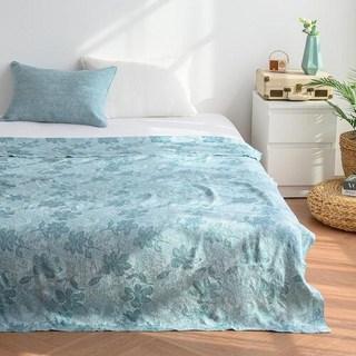 국산 여름 풍기 인견100% 여름이불 쿨링 피그먼트 홑이불 SS(160x210), SS (160x210cm), 민트