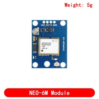 NEO 6M NEO 7M NEO 8M GY NEO6MV2 GY NEO7MV2 GY NEO8MV2 GPS 모듈 비행 제어 EEPROM MWC APM2 5 Arduino용 대형, NEO-6M Module, 1개