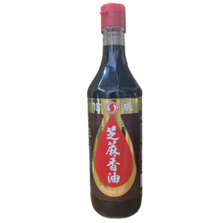 信成 芝麻香油百分百純 台灣製造 特級麻油 料理調味 增添風味, 555g, 1個