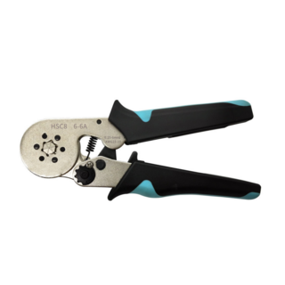 전문용 펜홀압착기6각 HSC8 6-6A (실버) 페룰 페놀 ferrule 핀 커넥터 터미널, 1개