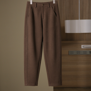 진진 여성용 겨울 정장 융털 기모 밴딩팬츠