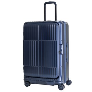 (買一送3) Departure 27吋《前開式硬殼拉鍊煞車箱》1/9分前開 PC靜音輪 行李箱-多色 HD517S-2