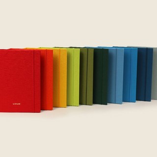 학습플래너 세트 6공 수험생 공시생 깔끔한 A5 밴드 바인더 플래너 다이어리 1P 2203_EA, 01 비비드 레드 플래너