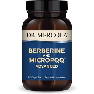 DR. MERCOLA 優質小檗鹼&MicroPQQ膠囊, 1個, 30顆