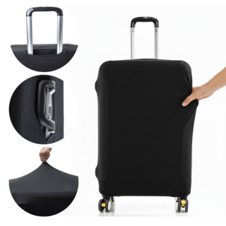 지구원 스판 캐리어 커버 고탄력 여행가방 보호덮개