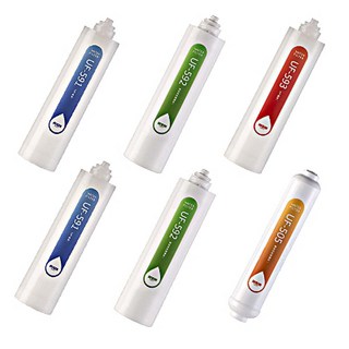 賀眾牌 廚下型快拆式逆滲透淨水器UR-5401JW-1專用一年份濾芯(不含RO) (HJ)【大巨光】, UR-5401JW-1