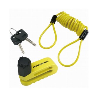 【柏霖總代理】KOMINE LK114 碟盤鎖 日本品牌 防盜安全鎖