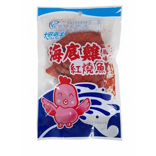 大田海洋 海底雞風味紅燒魚 海鮮零食 Q彈有嚼勁 獨立包裝, 40g, 10個