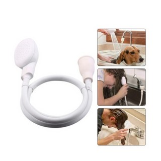 캠핑용 정원용 수전에 꽂아쓰는 휴대용 다용도 샤워기 1.1m, 단품, 1개