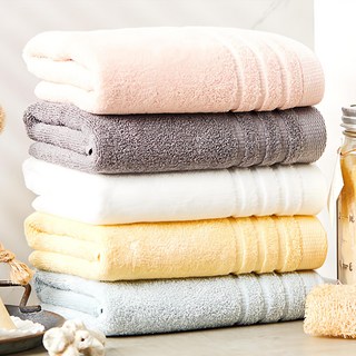 소프트터치 라인보더 호텔수건 150g 30수 면사, 색상혼합, 5개