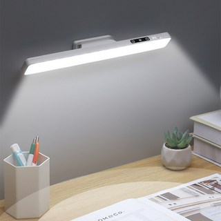 사는잼 LED 독서등 화장대 조명 무선 조명등 붙이는 전등 무드등 USB 부착식 충전식 각도조절 리모컨포함, 1개