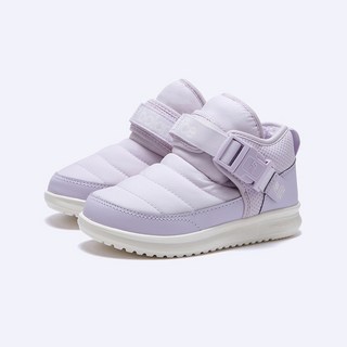 국내매장판 뉴발란스 키즈 패딩 털부츠 바이올렛 겨울 어린이 방한신발