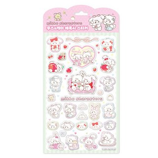 미코캐릭터즈 무스&캐미 에폭시 스티커