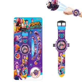 케이팝 데몬 헌터스 장난감 프로젝션 시계 장난감 시계 24가지 사진 프로젝션994600-715621