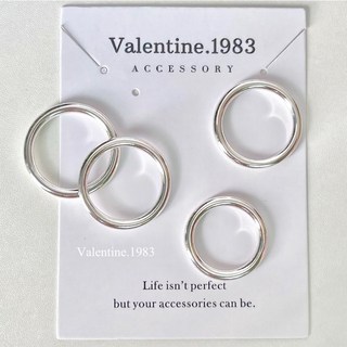 Valentine.1983 990足銀極簡亮面銀戒，經典百搭，親膚舒適
