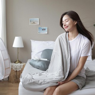 리브맘 달콤 냉감패드 3D매쉬 방수 쿨매트 싱글