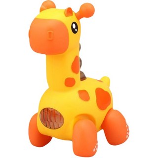 電動聲光兒童玩具, 黃色長頸鹿-電動聲光音樂