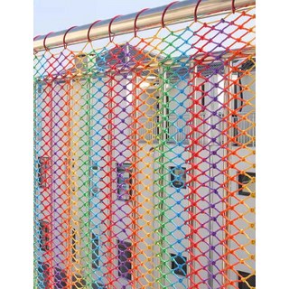 안전 그물망 어린이집 놀이방 인테리어망 추락방지 난간그물, (컬러6mm두께10cm)폭 1.5미터길이3미터, 1개