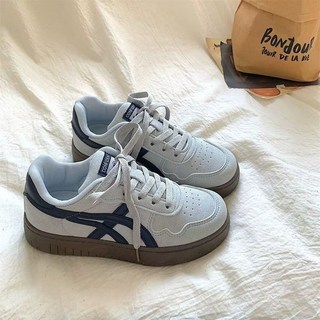 復古德訓鞋女2025春季新款ins潮百搭學生運動休閒厚底鞋