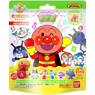 美國媽咪 唯可 日本Bandai 麵包超人ABC遊戲篇入浴球 (內含玩具 趣味洗澡), 1個
