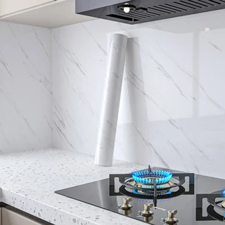 접착식 탈부착 가능한 방수 및 기름 방지 카운터탑 종이 캐비닛 가구용 주방 비닐 필름, 02 23.6x196.85in