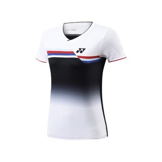 YY 熱銷情侶款速乾運動套裝：短袖羽球衣、羽毛球衣、排球衣、網球衣褲系列, 女上衣,M, 1個