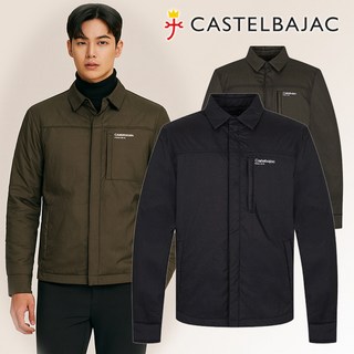 겨울 남성골프웨어 경량 보온 셔츠형 점퍼 스트레치 패딩 932734