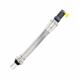 蝴蝶衛浴 3尺電鍍伸縮廚房排水管 流理臺排水管 萬向出水管 防蟑防臭防溢流 排水蛇管, 1個, 【V排】無附鎖