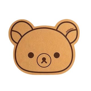 [당일배송]벽걸이 리락쿠마 펠트보드 인테리어 소품 코르크보드, 1개