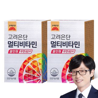 고려은단 멀티비타민 올인원 우먼 60+, 2개, 60정