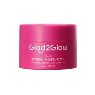 Glad2Glow 水蜜桃視黃醇保濕霜，滋潤保濕淡化細紋，重拾青春光彩，眼周護理必備, 1件