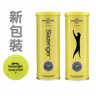 SLAZENGER 溫布頓比賽網球 (3入/筒) 新包裝, 1個