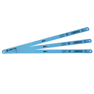 크레스톤 금속 절단 쇠톱 12인치 톱날 줄톱 고강도 톱대 공구 줄 세트, 10개, 18TPI