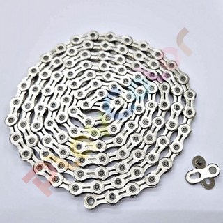 KMC【EL散裝】X11EL 鏈條 114目 11速 附快扣 輕量化 中空 半祼空 桂盟 自行車 鍊條【S-ELX11】, 1個