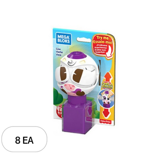 메가블럭 데굴데굴 피카부 까꿍놀이 친구들 블록, 랜덤발송, 8개
