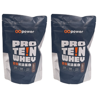 GOPower 果果能量 濃縮乳清蛋白飲 500g, 2包