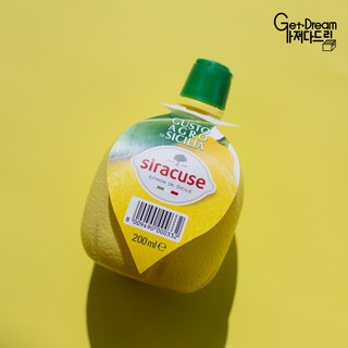 시라큐스 하이볼 레몬 즙 주스 원액 200ml 레몬수, 1개