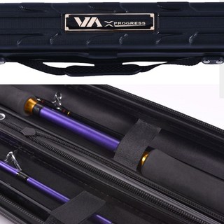 VA 고급형 XP하드 낚시대가방 다크브라운 하드로드케이스 루어대보관 낚시대보관케이스, 다크브라운[8x9cm]