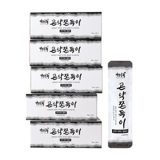 자연공유 곤약쫀드기 쫀득이 오리지널, 700g, 5개