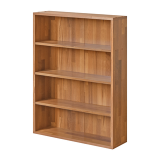 HOPMA 開放式漫畫收納書櫃 G-835 淺橡木色 寬60x深15x高83.5cm, 拼版柚木