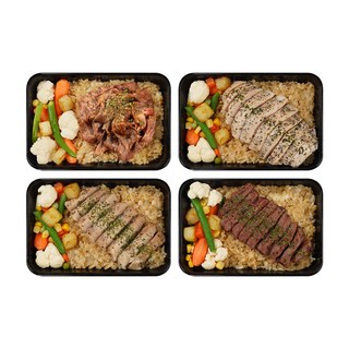 식스밀 고기 4/8/12키트 단백질 다이어트 식단 도시락 벌크업 냉동 고단백 직장인 간편 배달, 345g, 1세트