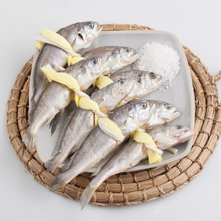 [국내산] 반건조 생산 조기 참조기 국산 냉동, 2개, 300g(10미)