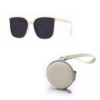 新款摺疊太陽鏡時尚網紅抖音同款偏光墨鏡高級感防紫外線太陽眼鏡, 1個, 普通太陽鏡