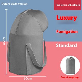 휴대용 족욕통 종아리 높이까지 오는 5중 단열 발주머니 접이식 여행용, 03 Grey over the knee