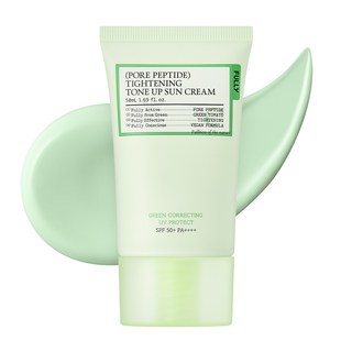 풀리 포어 펩타이드 타이트닝 톤업 선크림 / 그린 톤업 선크림 붉은기 커버, 1개, 50ml
