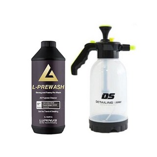 루미너스 엘 프리워시 1000ml+디테일링썸 오토 압축분무기 2L, 1개, 1L