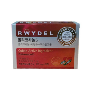 코스트코 식약청인증 폴리코사놀 5 사탕수수 왁스 알코올 폴리코사민 울트라 콜레스테롤 영양제, 30정, 1개