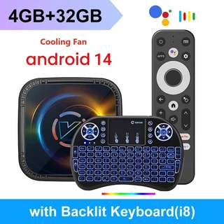 VONTAR H728 안드 14 TV 박스 Allwinner Octa Core A55 1 8K 비디오 4K@60fps 기가비트 이더넷 Wifi6 BT5.x, 01  플러그, 01 CHINA, 03 4G32G i8